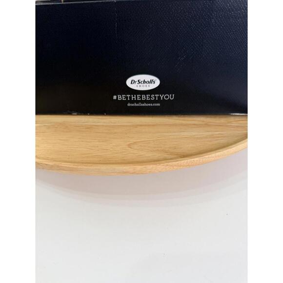 Dr Scholl's Barton Comfort Wedge Sandals Size 8 M Cream Snake Print New with Box - Picture 2 of 10